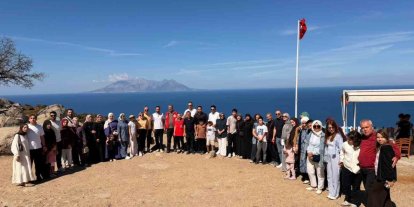Şehit aileleri ve gazilerin Çanakkale çıkarması