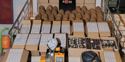 Kaçak tütün ve makaron operasyonunda 3 şüpheli yakalandı