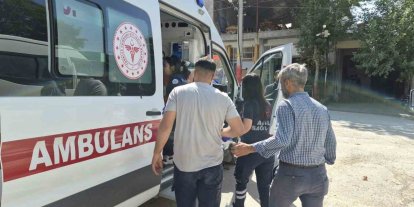 Devrilen motosikletin sürücüsü yaralandı