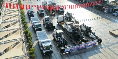 Aydın Büyükşehir Belediyesi filosuna 150 milyon TL’lik takviye