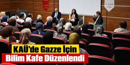 Kafkas Üniversitesinde Gazze’deki Akademik Yıkım Konuşuldu