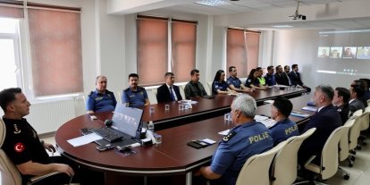Bilecik emniyetinde 8 aylık asayiş değerlendirmesi