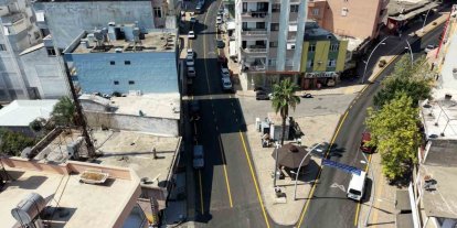 Anamur’da 3 cadde sıcak asfaltla yenilendi