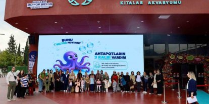 Özel çocuklar su altı dünyası ve bilimle buluştu