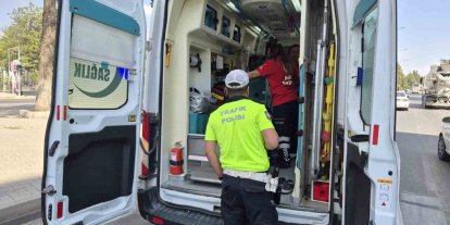 Adıyaman’da otomobil ile hafif ticari araç çarpıştı: 1 yaralı