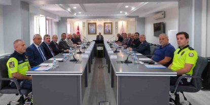 Karaman’da trafik güvenliği için alınacak önlemler masaya yatırıldı