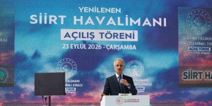 Bakan Uraloğlu: "Siirt’i yeniden gökyüzüyle buluşturduk"