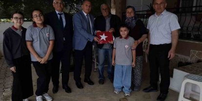 Sarıgöl’de şehit ailesine vefa ziyareti