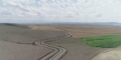 Kars’ta 200 bin dekarlık tarım arazisi yeniden şekilleniyor