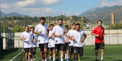 Aydınspor, ilk antrenmanına çıktı