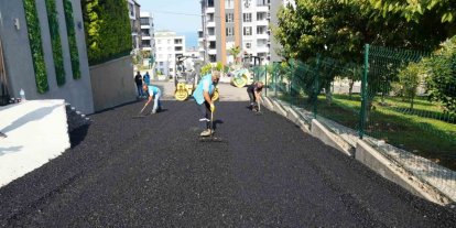 Atakum’da asfalt çalışması