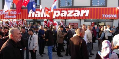 Erzurum’da Halk Pazarı’nın 15. şubesi açıldı