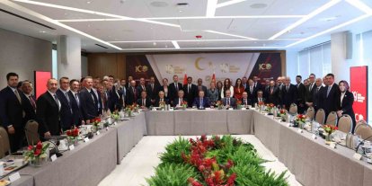 Cumhurbaşkanı Erdoğan, New York’ta iş adamlarıyla bir araya geldi