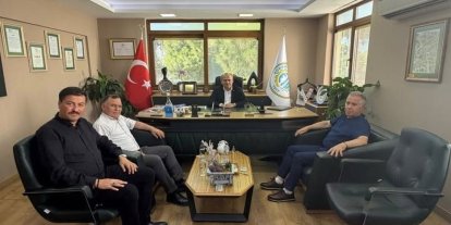 Ertaş’tan Ticaret Odasına ziyaret