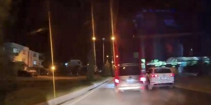 Elazığ’da tehlikeli şerit değiştiren sürücüye ceza