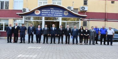 Başsavcı Arısoy, Aydın E Tipi Cezaevi’ndeki çalışmaları değerlendirdi