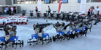 Adıyaman’da çiftçilere tarım alet ve ekipmanı desteği