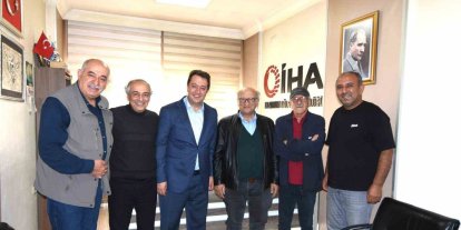 Tarih Derneği’nden İHA’ya nezaket ziyareti