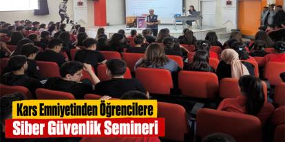 Kars’ta 120 Öğrenciye Güvenli İnternet Eğitimi