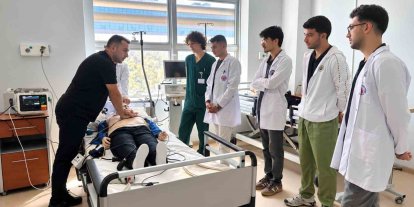 ADÜ’de Simülasyon Temelli Acil Müdahale Eğitimi gerçekleştirildi