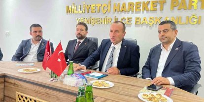 MHP Bursa teşkilatı Yenişehir’de birlik beraberlik mesajı verdi