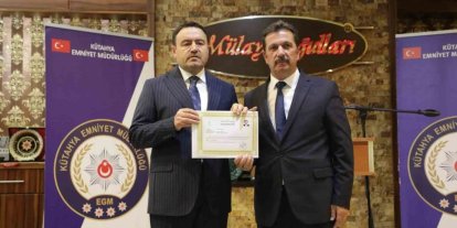 Osman Elbir için Kütahya’da veda yemeği düzenlendi