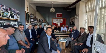 Arpaçay’da Kaymakam Güvenç ve Başkan Elma muhtarlarla buluştu