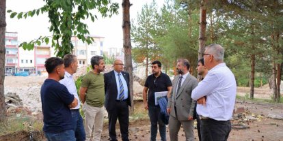 Yeni Ağız ve Diş Sağlığı Merkezi için alan incelemesi yapıldı