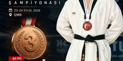 Muğlalı sporcu Semih Karabacak Türkiye üçüncüsü oldu