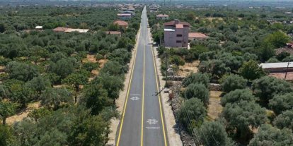 Kuyucak’taki yol yenilendi
