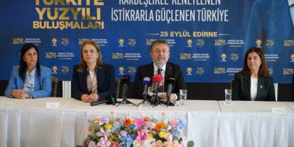 Bakan Yumaklı: "Edirne’nin tarım, orman ve su potansiyelini verimli bir şekilde kullanması için 136 milyar liralık destek sağlandı"