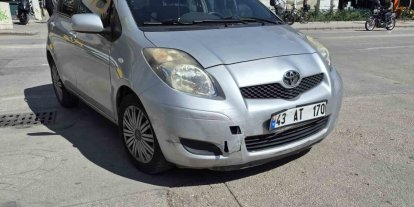 Eskişehir’de otomobille çarpışan motosiklet sürücüsü yaralandı