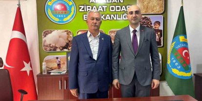 Kaymakam Ceylan, Hasan Altun ile bir araya geldi