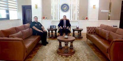 Vali Çağatay Tınmazol’unu kabul etti