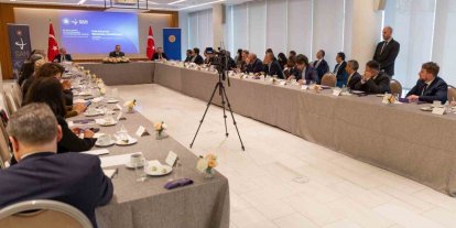 Bakan Fidan, ABD’li düşünce kuruluşlarından temsilcilerin ve akademisyenlerin sorularını yanıtladı