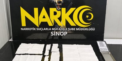 Sinop’ta 3 bin 877 kullanımlık uyuşturucu ele geçirildi