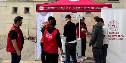 Bayburt’ta üniversite öğrencilerine yönelik tanıtım ve bilgilendirme yapıldı