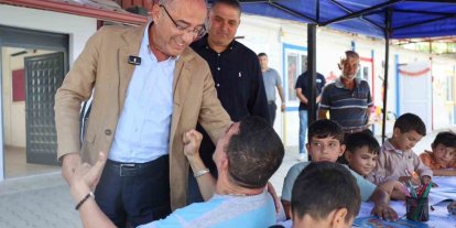Başkan Yapar, çocukların mutluluğuna ortak oldu