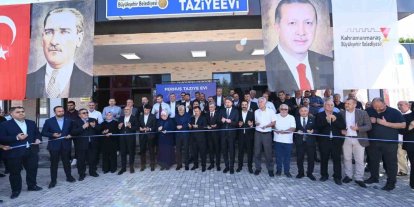 Kahramanmaraş’ta Ferhuş Taziyeevi hizmete açıldı