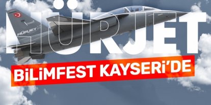 Hürjet ve Türk Yıldızları, 8. Bilimfest Kayseri’de gökyüzü tutkunları ile buluşacak