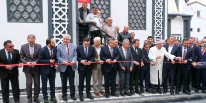 Durağan Yeni Camii dualarla ibadete açıldı