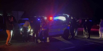 Muratlı Çevreyolunda trafik kazası: Araçlardan biri yan yattı
