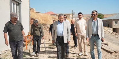 Darende’de Üçpınar Mahallesi’ne çevre düzenlemesi