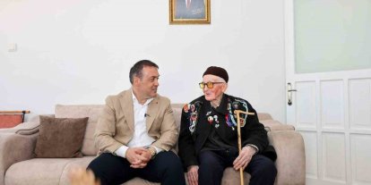 Şehit babası Hasan Bayır 93 yaşına girdi