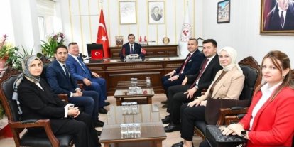 Kaymakam Yılmaz, eğitim camiasıyla bir araya geldi