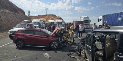 Bingöl’de trafik kazası: 6 yaralı