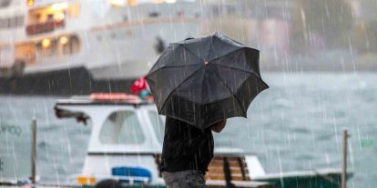 İstanbul için kuvvetli yağış ve fırtına uyarısı