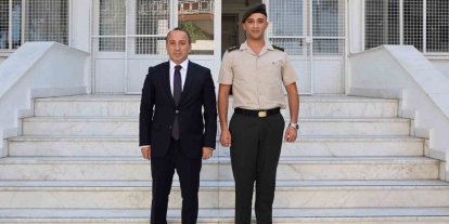 Kaymakam Erdoğan, Çınar’a yeni görevinde başarı diledi