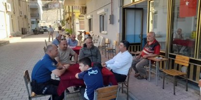 Yenipazar Kaymakamı Karataş, esnaf ve vatandaşlarla buluştu