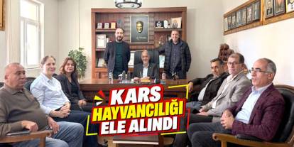 Milletvekili Koçyiğit’ten Kars Hayvan Borsasına Ziyaret